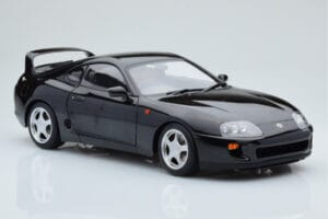 Toyota Supra A80 Černý LCD 1:18 LCD18020-BL Kov – obrázek 4 z 7