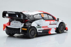 Toyota GR Yaris Rally1 #69 K. Rovanpera / J. Halttunen Rally Croatia 2022 IXO 1:18 18RMC151A Kov – obrázek 2 z 6
