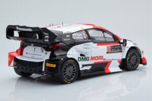 Toyota GR Yaris Rally1 #1 S. Ogier / B. Veillas Rally Monte Carlo 2022 IXO 1:18 18RMC151B Kov – obrázek 2 z 6