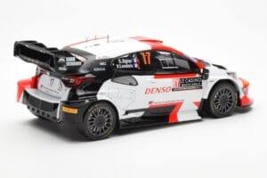 Toyota GR Yaris Rally1 #17 S. Ogier / B. Veillas Rally Monte Carlo 2023 IXO 1:18 18RMC152A Kov – obrázek 2 z 6