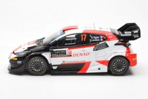 Toyota GR Yaris Rally1 #17 S. Ogier / B. Veillas Rally Monte Carlo 2023 IXO 1:18 18RMC152A Kov – obrázek 3 z 6