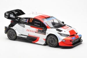 Toyota GR Yaris Rally1 #17 S. Ogier / B. Veillas Rally Monte Carlo 2023 IXO 1:18 18RMC152A Kov – obrázek 4 z 6