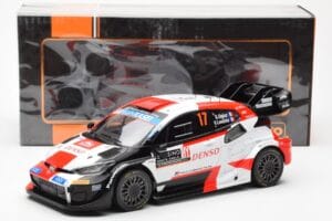 Toyota GR Yaris Rally1 #17 S. Ogier / B. Veillas Rally Monte Carlo 2023 IXO 1:18 18RMC152A Kov – obrázek 6 z 6