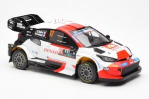 Toyota GR Yaris Rally1 #17 S. Ogier / V. Landais Safari Rally Kenya 2023 IXO 1:18 18RMC173A Kov – obrázek 4 z 6