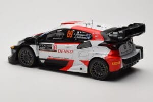 Toyota GR Yaris Rally1 #69 K. Rovanpera / J. Halttunen Rally Monte Carlo World Champion 2023 IXO 1:18 18RMC152B Kov – obrázek 5 z 6