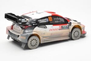 Toyota GR Yaris Rally1 #69 K. Rovanpera / J. Halttunen Safari Rally Kenya 2023 Dirty Version IXO 1:18 18RMC173B Kov – obrázek 2 z 6