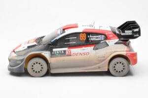 Toyota GR Yaris Rally1 #69 K. Rovanpera / J. Halttunen Safari Rally Kenya 2023 Dirty Version IXO 1:18 18RMC173B Kov – obrázek 3 z 6