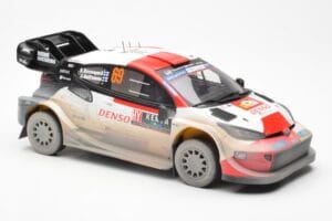 Toyota GR Yaris Rally1 #69 K. Rovanpera / J. Halttunen Safari Rally Kenya 2023 Dirty Version IXO 1:18 18RMC173B Kov – obrázek 4 z 6