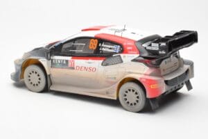 Toyota GR Yaris Rally1 #69 K. Rovanpera / J. Halttunen Safari Rally Kenya 2023 Dirty Version IXO 1:18 18RMC173B Kov – obrázek 5 z 6