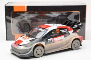 Toyota GR Yaris Rally1 #69 K. Rovanpera / J. Halttunen Safari Rally Kenya 2023 Dirty Version IXO 1:18 18RMC173B Kov – obrázek 6 z 6