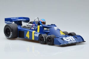 Tyrrell P34 Elf #4 P. Depailler Sweden GP 1976 MCG 1:18 MCG18615F Kov – obrázek 4 z 6