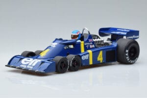 Tyrrell P34 Elf #4 P. Depailler Sweden GP 1976 MCG 1:18 MCG18615F Kov