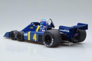 Tyrrell P34 Elf #4 P. Depailler Sweden GP 1976 MCG 1:18 MCG18615F Kov – obrázek 5 z 6