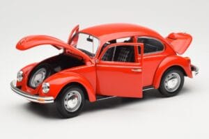 Volkswagen Beetle 1200 Červený Minichamps 1:18 150057100 Kov – obrázek 2 z 8