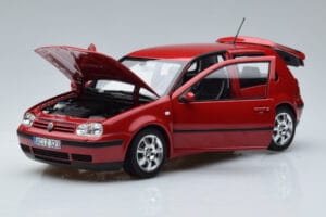 Volkswagen Golf Mk4 Červený Norev 1:18 188573 Kov – obrázek 2 z 7