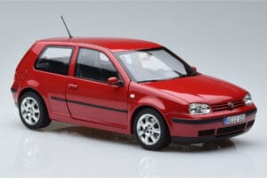Volkswagen Golf Mk4 Červený Norev 1:18 188573 Kov – obrázek 5 z 7