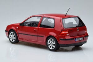 Volkswagen Golf Mk4 Červený Norev 1:18 188573 Kov – obrázek 6 z 7