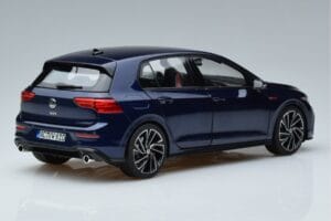 Volkswagen Golf GTI Mk8 Modrý Norev 1:18 188594 Kov – obrázek 3 z 7