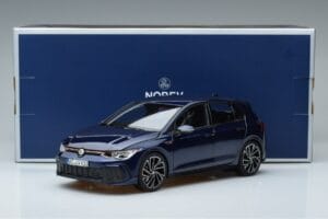 Volkswagen Golf GTI Mk8 Modrý Norev 1:18 188594 Kov – obrázek 7 z 7
