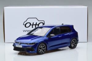 Volkswagen Golf Mk8 R Modrý Otto 1:18 OT413 Pryskyřice – obrázek 6 z 6