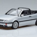 Volkswagen Golf Mk3 Kabriolet Stříbrný Norev 1:18 188468 Kov