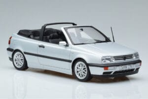 Volkswagen Golf Mk3 Kabriolet Stříbrný Norev 1:18 188468 Kov – obrázek 4 z 6