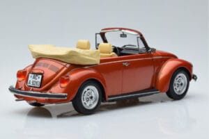 Volkswagen Beetle 1303 Kabriolet Oranžový Norev 1:18 188526 Kov – obrázek 2 z 6