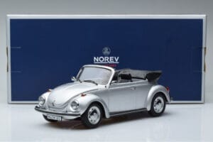 Volkswagen Beetle 1303 Kabriolet Stříbrný Norev 1:18 188530 Kov – obrázek 6 z 6