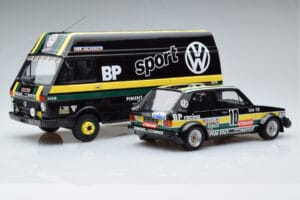 Volkswagen LT35 + Golf 1 GTI Group 2 Black Otto 1:18 OT353 Pryskyřice – obrázek 2 z 6