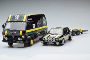 Volkswagen LT35 + Golf 1 GTI Group 2 Black Otto 1:18 OT353 Pryskyřice – obrázek 3 z 6