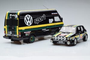 Volkswagen LT35 + Golf 1 GTI Group 2 Black Otto 1:18 OT353 Pryskyřice – obrázek 4 z 6