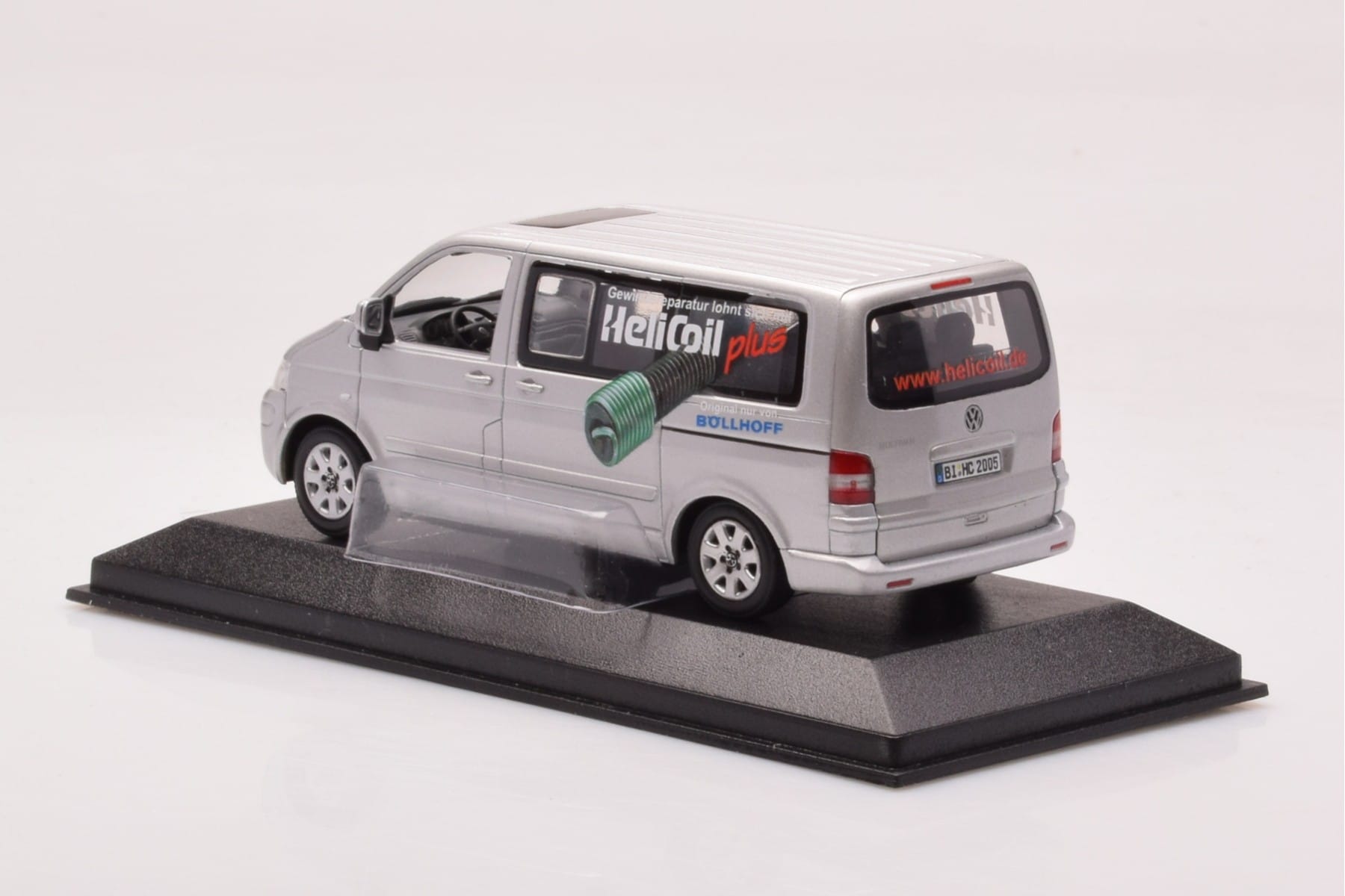 Volkswagen Multivan T5 Stříbrný Heli Coil Edition Minichamps 1:43 VOLKSWAGEN-264345 Kov – obrázek 3 z 4