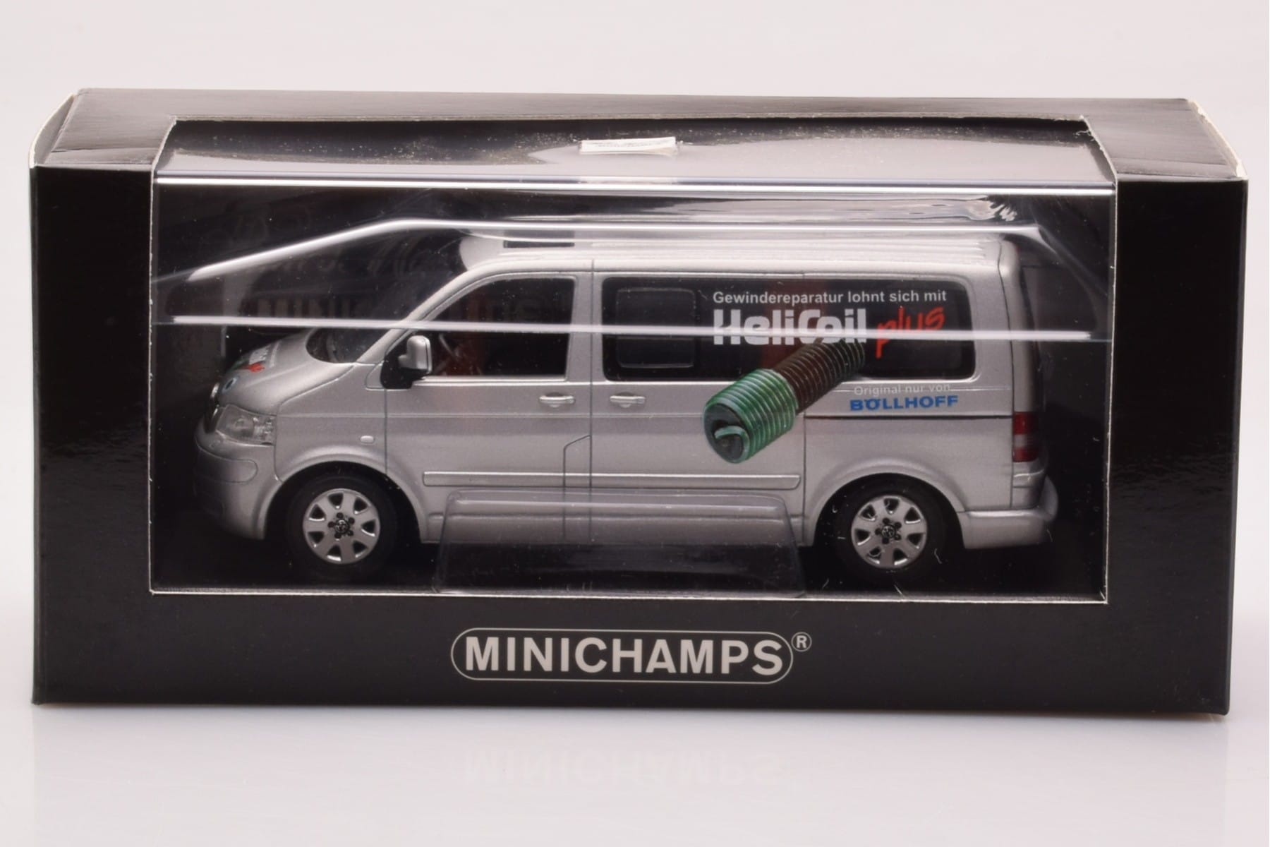 Volkswagen Multivan T5 Stříbrný Heli Coil Edition Minichamps 1:43 VOLKSWAGEN-264345 Kov – obrázek 4 z 4
