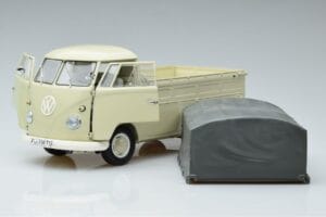 Volkswagen T1b Pickup Schuco 1:18 450037000 Kov – obrázek 2 z 7