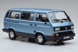 Volkswagen T3 Multivan Modrý Norev 1:18 188544 Kov – obrázek 4 z 6
