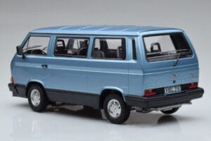 Volkswagen T3 Multivan Modrý Norev 1:18 188544 Kov – obrázek 5 z 6