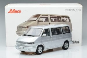 Volkswagen T4b Transporter Caravelle Minibus Schuco 1:18 450041500 Kov – obrázek 8 z 8