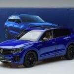 Volkswagen Touareg CR Modrý FAW 1:18 LTC761021BLU Kov - image 7 of 7