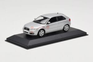 Audi A3 8P Stříbrný Prototyp Minichamps 1:43 5010503013 Kov – obrázek 2 z 4