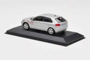 Audi A3 8P Stříbrný Prototyp Minichamps 1:43 5010503013 Kov – obrázek 3 z 4