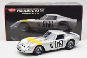 Ferrari 250 GTO #172 Tour de France Automobile 1964 Kyosho 1:18 08434C Kov – obrázek 8 z 8