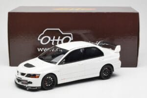 Mitsubishi Lancer Evo VIII MR FQ-400 Bílý Otto 1:18 OT777 Pryskyřice – obrázek 6 z 6