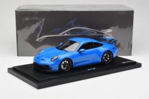Porsche 911 992 GT3 Shark Modrý Minichamps 1:18 WAP0211490M003 Pryskyřice – obrázek 7 z 7