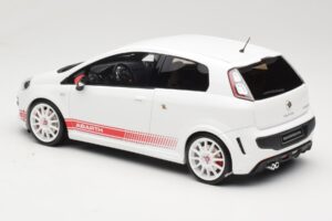 Abarth Punto 199 Esseesse Bílý Otto 1:18 OT460 Pryskyřice – obrázek 5 z 6