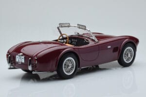 AC Cobra 289 Tmavě Červený Norev 1:18 182758 Kov – obrázek 2 z 6