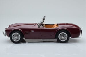 AC Cobra 289 Tmavě Červený Norev 1:18 182758 Kov – obrázek 3 z 6