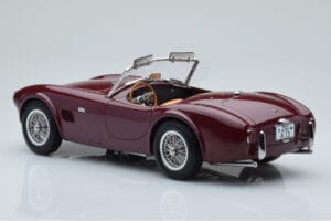 AC Cobra 289 Tmavě Červený Norev 1:18 182758 Kov – obrázek 5 z 6