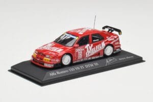 Alfa Romeo 155 V6 #12 M. Alboreto DTM 1995 Minichamps 1:43 430950312 Kov – obrázek 2 z 4