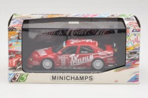 Alfa Romeo 155 V6 #12 M. Alboreto DTM 1995 Minichamps 1:43 430950312 Kov – obrázek 4 z 4