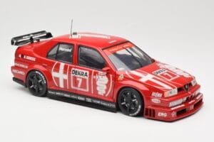 Alfa Romeo 155 V6 Ti #18 A. Nannini DTM 1993 UT Models 1:18 180930120 Kov – obrázek 6 z 8